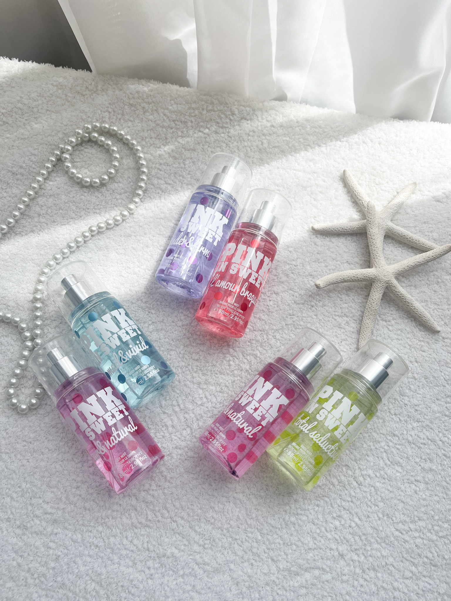 بادی اسپلش آبنباتی PINK IN SWEET حجم 88 میل